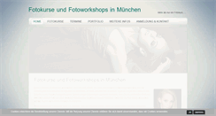 Desktop Screenshot of fotoworkshops-muenchen.de