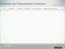 Tablet Screenshot of fotoworkshops-muenchen.de